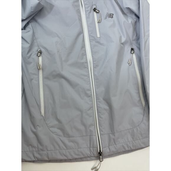 New Balance Wind Breaker Women M Light Gray - Picture 6 of 14